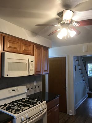Before & After Ceiling Repair and Re-Paint in Wayne, PA (1)