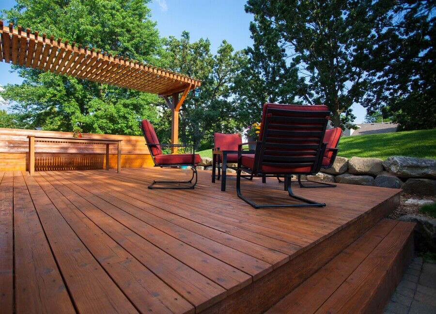 Deck Staining by Blue Frog Painting Co., LLC
