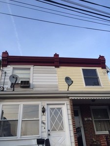 before/ after of an exterior job I completed in Eddystone, PA