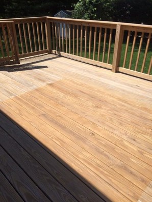 before deck
