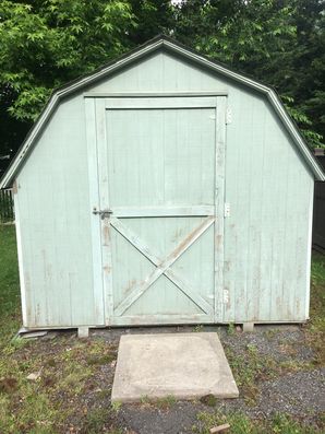 Before & After Shed Exterior Painting in Haddonfield, NJ (1)